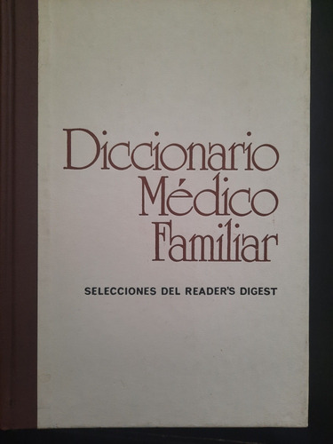 Diccionario Médico Familiar Readers Digest 