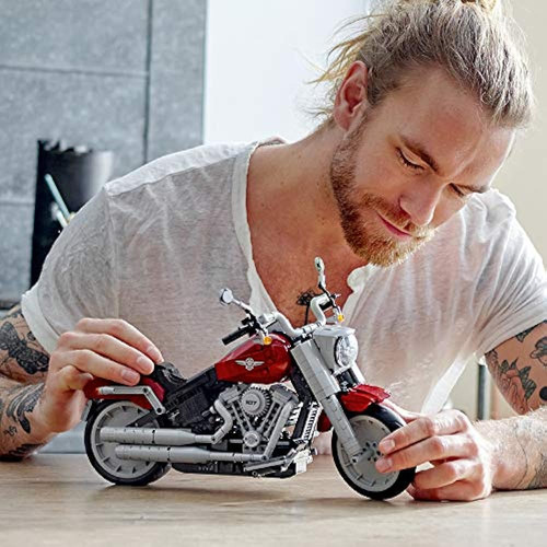 Lego Creator Expert Harley-davidson Fat Boy 10269 Kit De Con