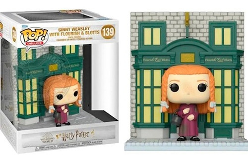 Funko Pop! Harry Potter: Diagon Alley Ginny W/flourish #139