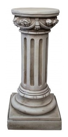 Pedestal Romano De 76cm De Resina