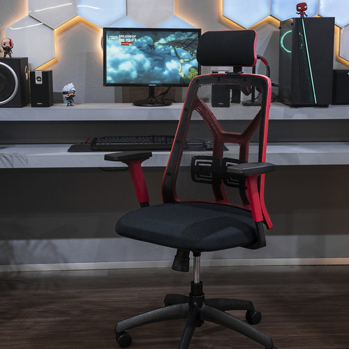 Sillón Gamer Tokio Funciones Regulables Respaldo De Color