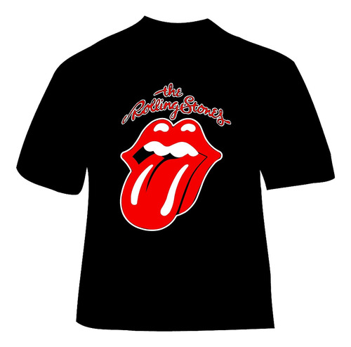 Polera The Rolling Stones - Ver 01 - Logo