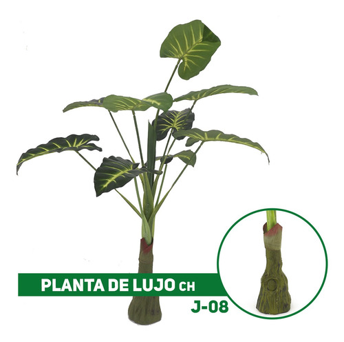 Planta Artificial De Lujo J08 Varios Modelos Green Outlet