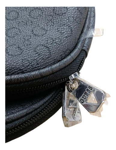 Guess Neceser Originales Importados De Usa Gris Oscuro Estampado