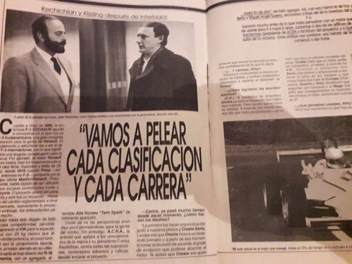 Revista Auto 2000 Piquet Tc Prost Bessone Recalde 1987 N57 (Usado)