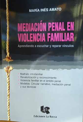 Mediación Penal En Violencia Familiar Amato