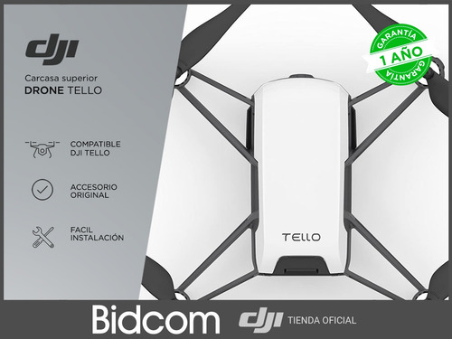 Repuesto De Carcasa Superior Dji Para Drone Tello Blanco