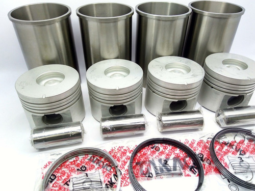 Imagem 3 de 4 de Pistão Com Anéis E Camisa De Cilindro Gmc 7110 4.3 8v