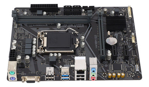 Placa Madre Para Juegos H410m- Ordenador M Atx 2 Con Ranura