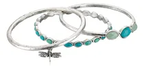 Comprar Juego De Pulseras Lucky Brand, Pulseras Tipo Brazalete Con L