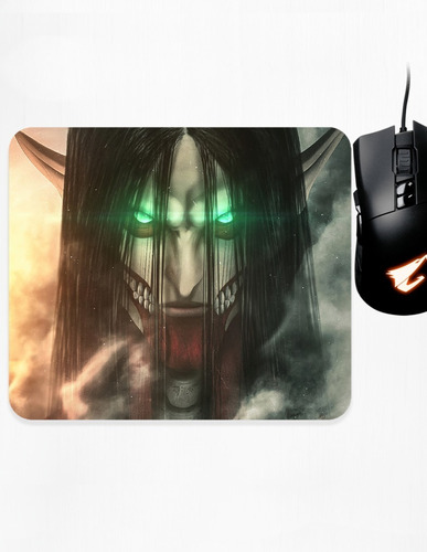 Mouse Pad Xs Eren Titan Attack On Titan Shingeki Art