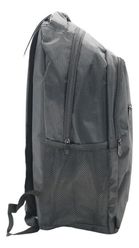 Mochila Bolsa Notebook Azx Preto Escolar Resistente Forrada