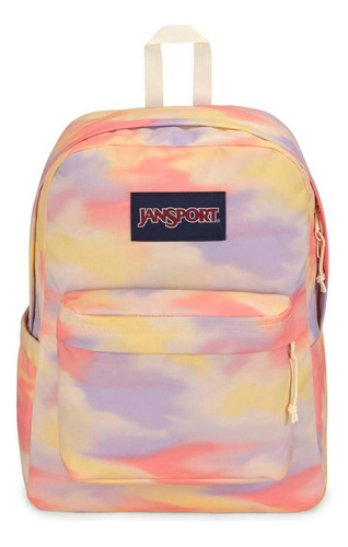 Mochila Jansport Superbreak Plus Rosa Js0a4queag8 Color Blurred Wash