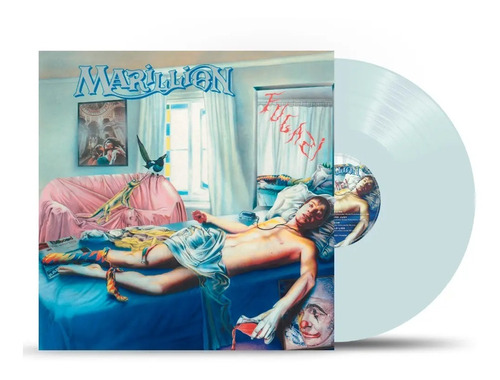 Marillion - Fugazi - Lp Vinilo + Libro La Nacion