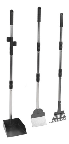Bandeja De Cocô De Cachorro Rake Shovel Set Pooper Scooper A