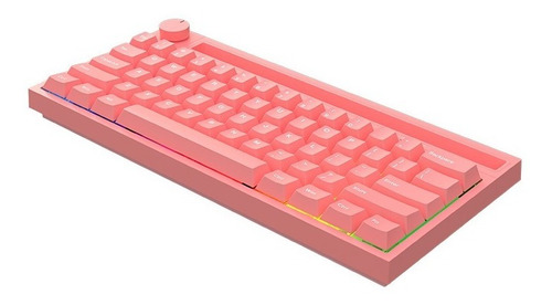 Imagen 4 de 7 de Teclado Mecánico Bluetooth Switch Pink Ajazz K620t V2