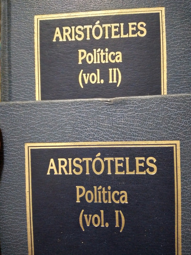 Política Aristóteles 2 Tomos ]