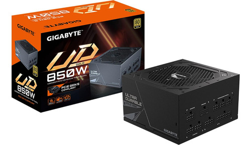 Fuente De Poder Gigabyte Gp-ud850gm 850w 80 Plus Gold Atx