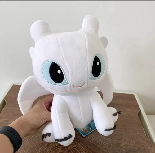 Furia Nocturna Night Fury Chimuelo Dragón Peluche 30 Cm