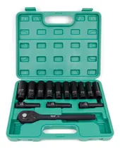 Comprar Jogo Soquetes De Impacto 8 A 24mm Com Chave Catraca 1u002F2 Pol