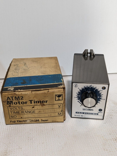 Fuji Electric No. 58atm2pa Motor Timer 110v 50/60hz - Fr Ccf