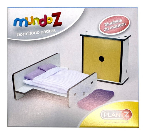 Muebles Casita Muñecas Infantil Cocina Comedor Dormitorio