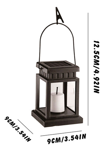 Nuevo Farol Colgante R Solar Con Forma De Vela For
