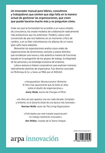 Libro: Reinventar Las Organizaciones