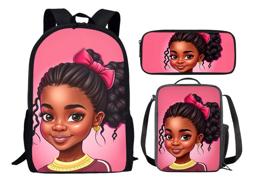 Uzzuhi Mochila Niños Niñas Mochila Escolar Africana Mochila