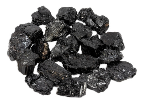 100g De Pedra Bruta Turmalina Negra Natural