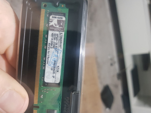 Memória Ram 4gb 2x2gb Kingston Kvr800d2n6/2g Valueram