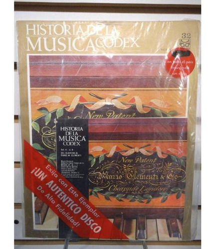 Imagen 1 de 1 de Historia De La Musica Codex 32 Fasiculo Y Disco Lp Acetato