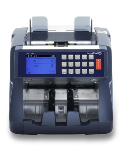 Imagen 2 de 5 de Detector De Billetes Falsos Accubanker Ab 7100 Multimoned
