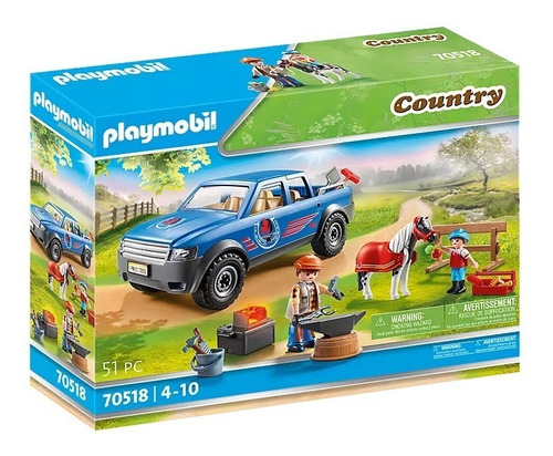 Playmobil Country Herrador 51 Pc 70518 Intek