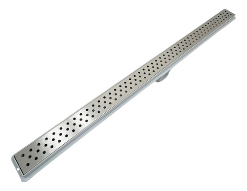 Ralo Linear 5x70 Seca Banheiro Grelha Inox Perfurado + Tela