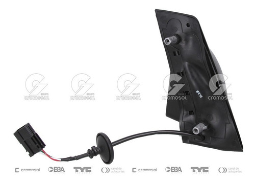 Imagen 3 de 10 de Espejo Electrico Zafira F2 2003 2005 2007 2009 2010 2011 Izq
