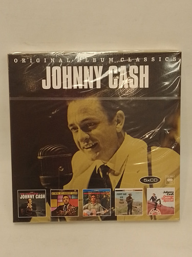 Johnny Cash Original Album Series Cdx5 Nuevo 