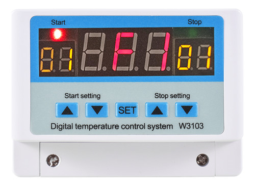 Termostato Con Sensor De Sistema De Control Digital Led 30a/