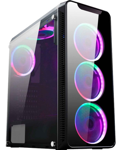 Pc Gamer I7, 16gb Ram,rx 570 8gb,hd 500gb Gabinete C/ Led