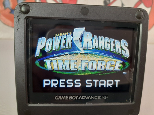 Power Rangers Time Force De Gba,gba Sp,ds,ds Lite,original