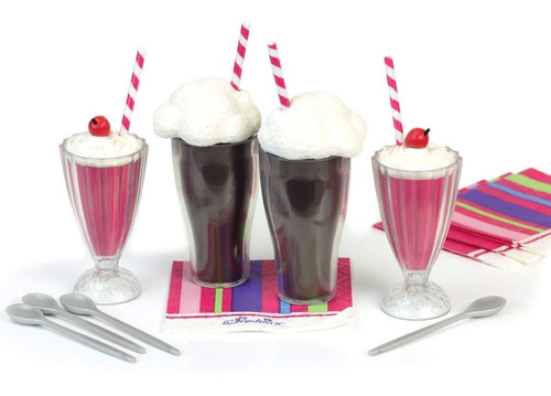 Sophia 18 Muñeca Dulces Y Sodas Conjunto Con 27piece