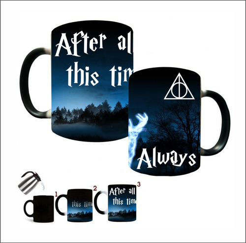 Taza Mágica Harry Potter Mapa Merodeador