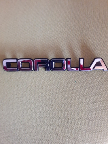 Emblema Toyota Corolla 1988 /1989 Remate/oportunidad