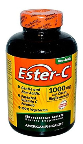 American Salud Ester C 1000 mg Ctrs Bioflvnds