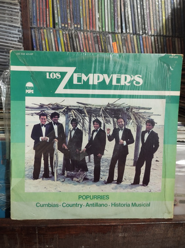 Los Zempvers Popurries Vinilo Lp Vinyl 
