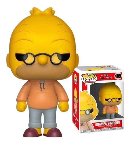 Funko Pop Grampa Simpson 499 Orig The Simpsons Scarlet Kids