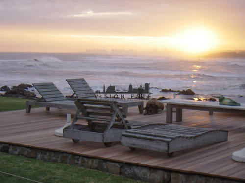 Casa Sobre El Mar En La Barra, Pde. Playa La Posta 