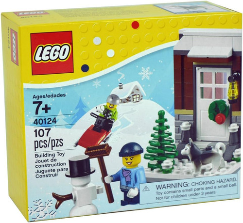 Set Juguete De Construcción Lego Navidad 40124