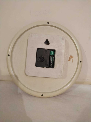 Reloj De Pared, Timco, Mickey Mouse De 1990. Blanco (Usado)