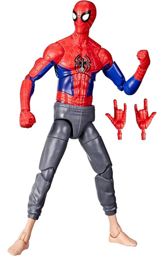 Marvel Legends Spider Man Peter B Parker Acroos Spiderverse (Usado)